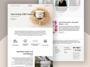 CBD Website Packages - layout example #7