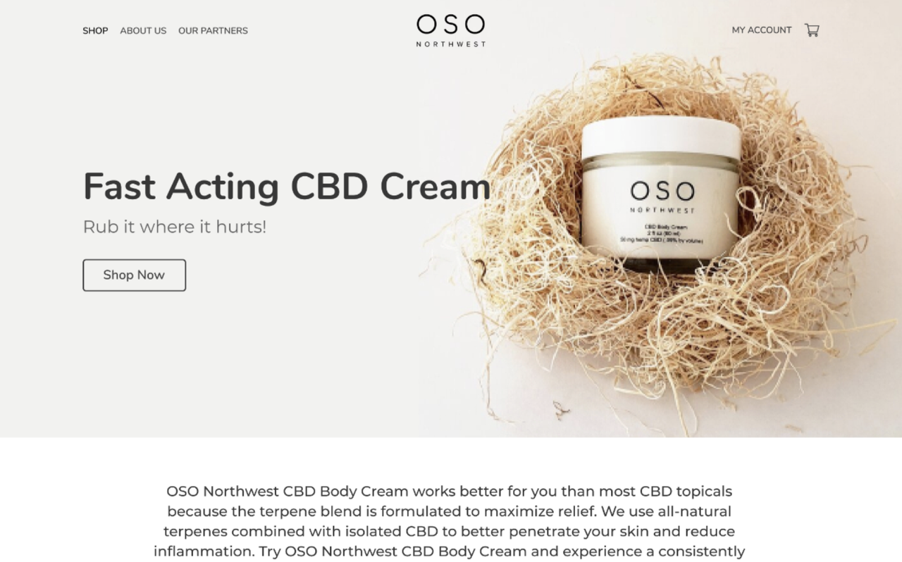 OSO Northwest CBD Website