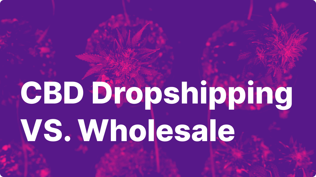 CBD Dropshipping vs. Wholesale