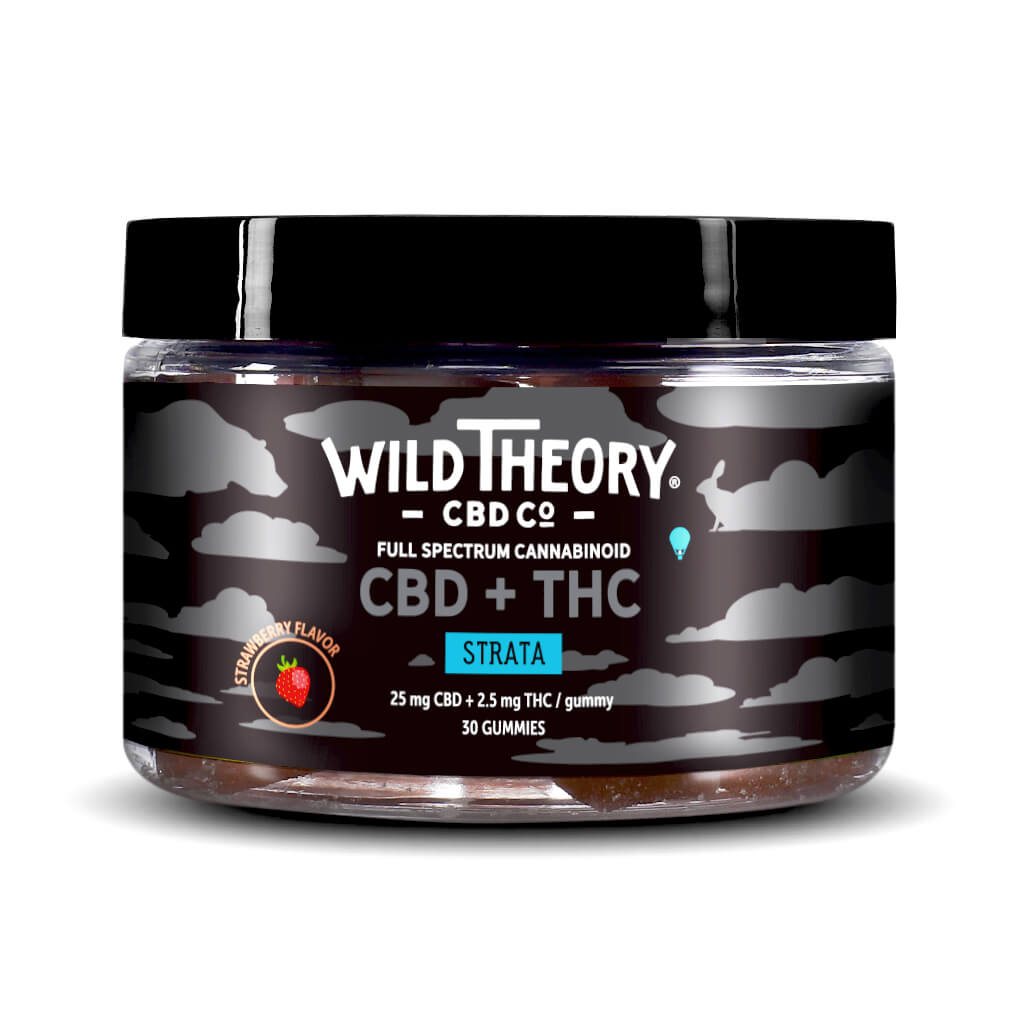 Wild Theory Strata Full Spectrum CBD + THC Gummies
