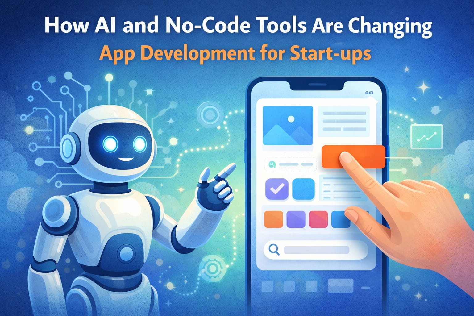 How AI and No-Code Tools Are Changing App Development for Start-ups