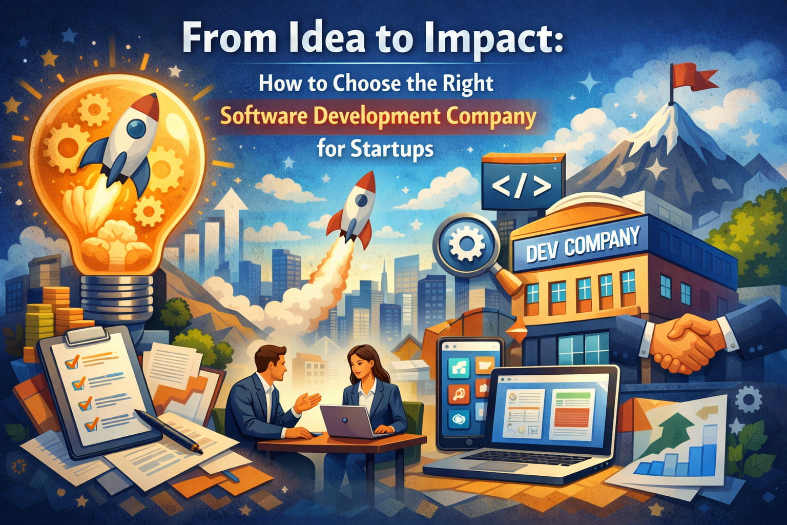 From Idea to Impact: How to Choose the Right Software Development Company for Startups