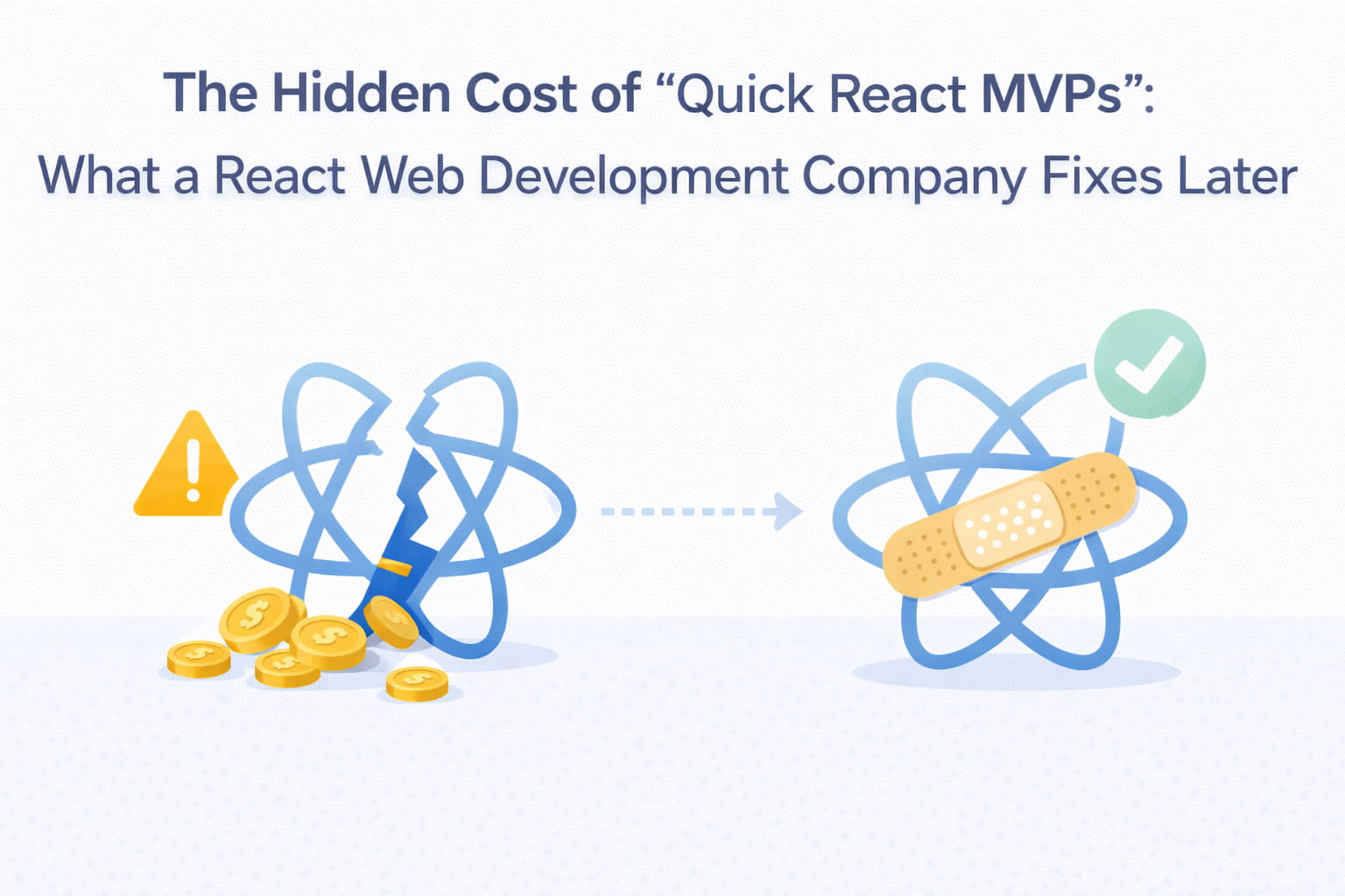 The Hidden Cost of “Quick React MVPs”: What a React Web Development Company Fixes Later
