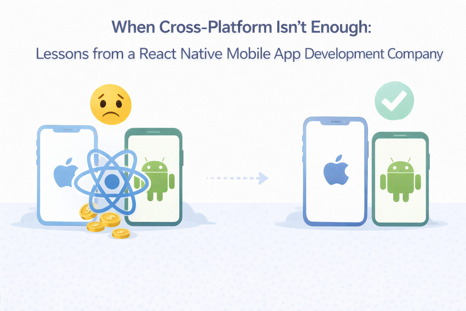 When Cross-Platform Isn’t Enough: Lessons from a React Native Mobile App Development Company