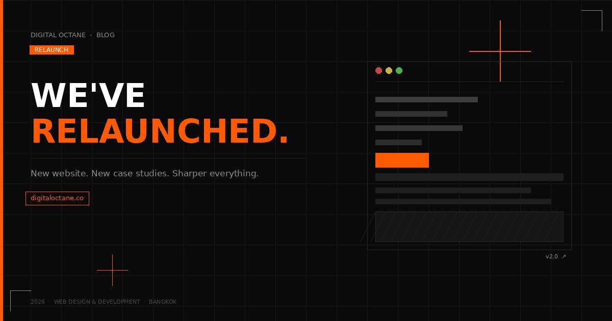 We’ve Relaunched Digital Octane — Here’s What’s New